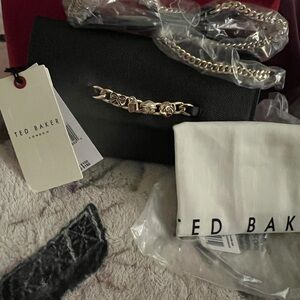 Ted Baker charm wallet on a chain nwt